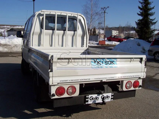 Фаркоп Galia оцинкованный для Kia Bongo III (вкл. K2500) 2004-2022. Быстросъемный крюк. Артикул K026C