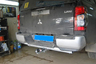 Фаркоп Galia оцинкованный для Mitsubishi L200 V 2015-2022. Артикул M120A