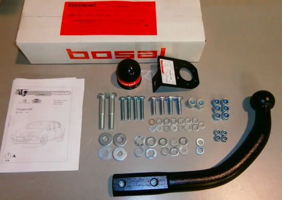 Фаркоп Oris (ранее Bosal) для Peugeot 408 2012-2022. Артикул 2557-A