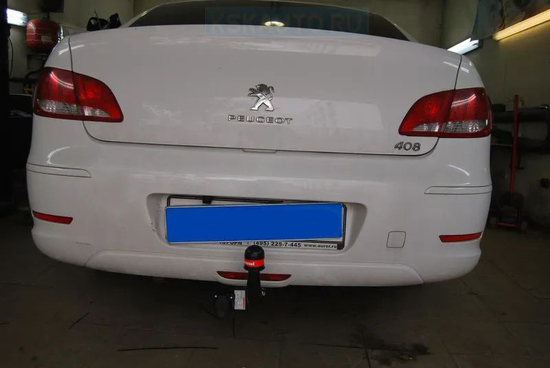 Фаркоп Oris (ранее Bosal) для Peugeot 408 2012-2022. Артикул 2557-A
