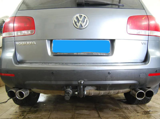 Фаркоп Лидер-Плюс для Volkswagen Touareg II 2010-2017. Артикул V124-A