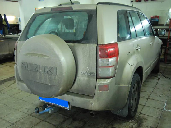 Фаркоп Galia оцинкованный для Suzuki Grand Vitara III 5-дв. 2005-2015. Артикул S097A