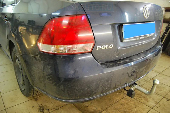 Фаркоп Мотодор для Volkswagen Polo V седан 2009-2020. Артикул 92702-A