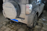 Фаркоп Bizon для Suzuki Grand Vitara III 3-дв. 2005-2015 с нержавеющей накладкой. Быстросъемный крюк. Артикул FA 0852-E(N)