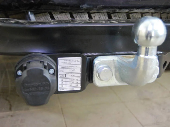 Фаркоп Imiola для Toyota Fortuner I 2005-2015. Фланцевое крепление. Артикул T.203