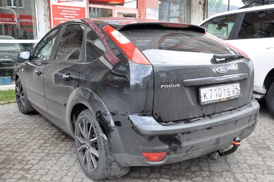 Фаркоп Oris (ранее Bosal) для Ford Focus II хэтчбек 2004-2011. Артикул 3967-A