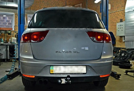 Фаркоп Galia оцинкованный для Seat Altea Freetrack 2006-2022. Артикул S092A