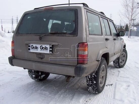 Фаркоп Galia оцинкованный для Jeep Cherokee XJ 1988-2001. Быстросъемный крюк. Артикул J005C