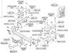 Фаркоп Brink (Thule) для Suzuki SX4 I седан 2007-2010. Артикул 495100