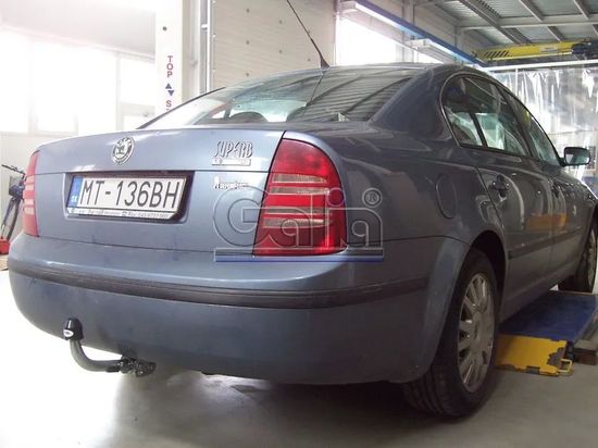 Фаркоп Galia оцинкованный для Volkswagen Golf IV седан, универсал 1996-2003. Быстросъемный крюк. Артикул S088C