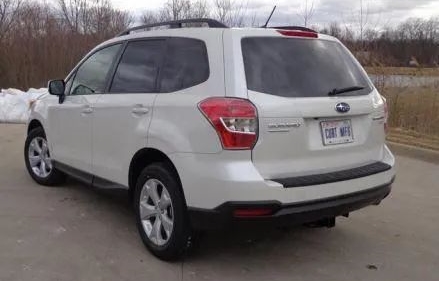 Фаркоп Curt на амер. авто (без шарового узла) для Subaru Forester IV 2013-2018. Артикул 13144