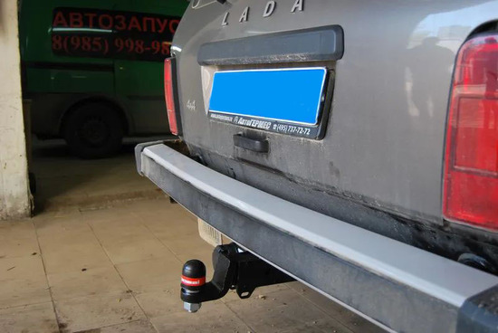 Фаркоп Oris (ранее Bosal) для Lada 4x4 Urban 2014-2022. Артикул 1238-E