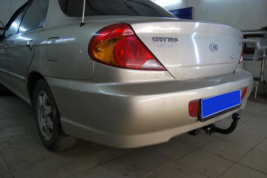 Фаркоп Лидер-Плюс для Kia Spectra седан 1998-2011. Артикул K101-A