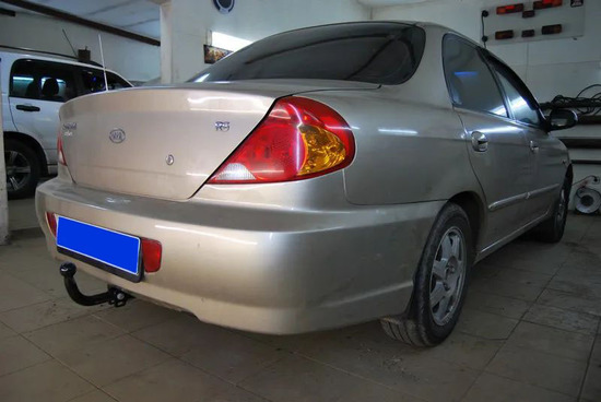 Фаркоп Лидер-Плюс для Kia Spectra седан 1998-2011. Артикул K101-A