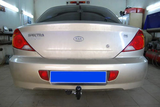 Фаркоп Лидер-Плюс для Kia Spectra седан 1998-2011. Артикул K101-A