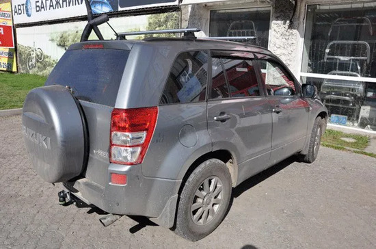 Фаркоп Лидер-Плюс для Suzuki Grand Vitara III (только для JB420, JB424W) 5-дв. 2005-2015. Артикул S406-FC