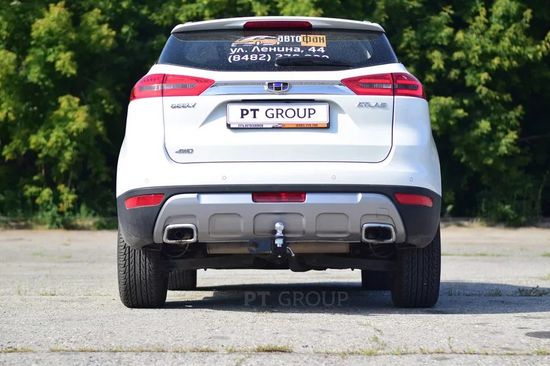 Фаркоп PT Group для Geely Atlas 2017-2022. Артикул 22011501