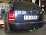 Фаркоп Galia оцинкованный для Skoda Octavia Tour седан, универсал 2004-2010. Быстросъемный крюк. Артикул S085C
