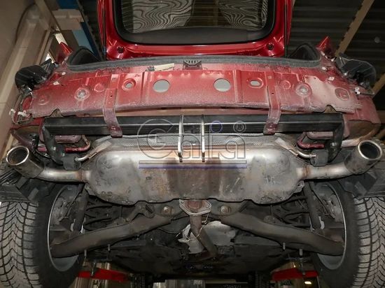 Фаркоп Galia оцинкованный для Mazda 3 III хэтчбек 2013-2018. Артикул M132C