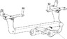 Фаркоп Westfalia для Suzuki Grand Vitara III 2005-2015 3 двери. Быстросъемный крюк. Артикул 342098600001