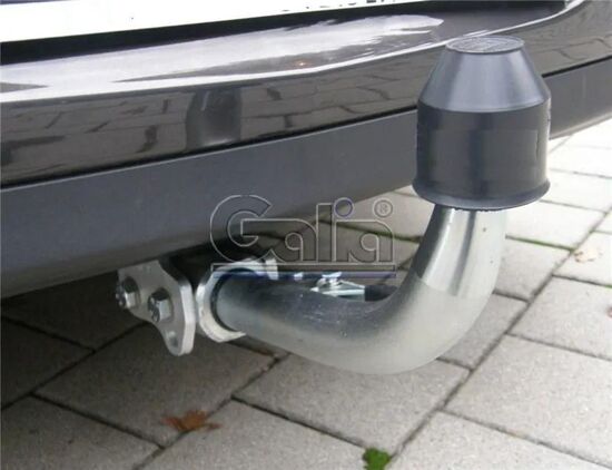 Фаркоп Galia оцинкованный для Opel Astra J универсал 2009-2015. Быстросъемный крюк. Артикул O061C
