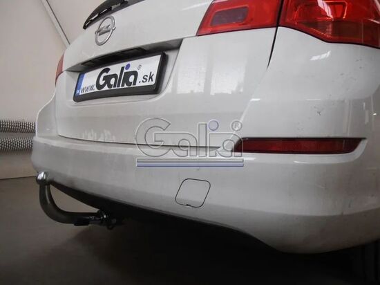 Фаркоп Galia оцинкованный для Opel Astra J универсал 2009-2015. Быстросъемный крюк. Артикул O061C