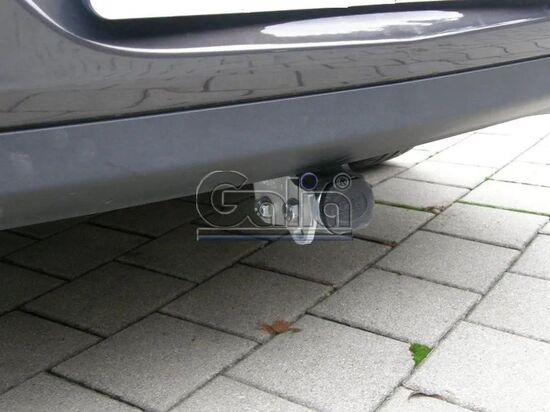 Фаркоп Galia оцинкованный для Opel Astra J универсал 2009-2015. Быстросъемный крюк. Артикул O061C