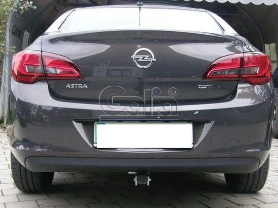 Фаркоп Galia оцинкованный для Opel Astra J универсал 2009-2015. Быстросъемный крюк. Артикул O061C