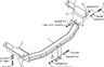 Фаркоп Oris (ранее Bosal) для Jeep Grand Cherokee WJ 1999-2005. Артикул 4810-A