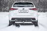 Фаркоп PT Group для Lexus NX 2014-2022 с хромированной накладкой. Артикул 18021501
