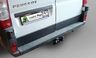 Фаркоп Лидер-Плюс для Peugeot Boxer L4 2006-2022. Фланцевое крепление. Артикул P105-FC