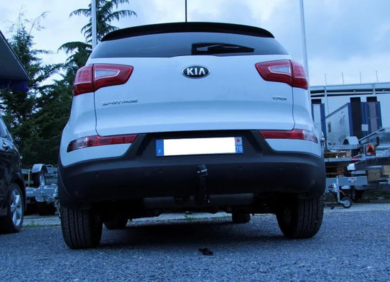 Фаркоп Westfalia для Kia Sportage III 2010-2016. Быстросъемный крюк. Артикул 345079600001