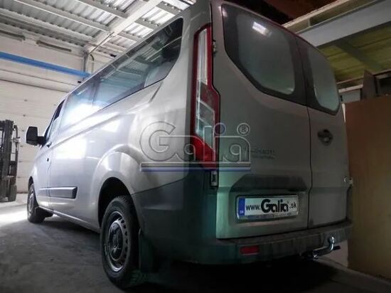 Фаркоп Galia оцинкованный для Ford Touneo Custom 2012-2022. Быстросъемный крюк. Артикул F124C