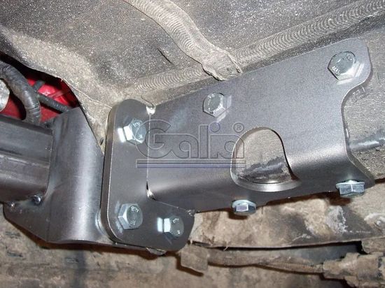 Фаркоп Galia оцинкованный для Kia Sorento II 2009-2012. Быстросъемный крюк. Артикул H069C
