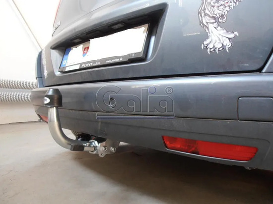 Фаркоп Galia оцинкованный для Peugeot 5008 2009-2022. Быстросъемный крюк. Артикул C051C