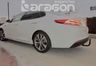 Фаркоп Aragon для Kia Optima IV седан, универсал 2015-2020 кроме AdBlue. Быстросъемный крюк. Артикул E3013BV