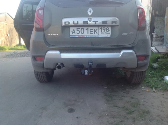 Фаркоп Oris (ранее Bosal) для Renault Kaptur 2016-2022. Артикул 4374-A