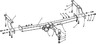 Фаркоп Bizon для Toyota Highlander I 2001-2007. Быстросъемный крюк. Артикул FA 1010-E