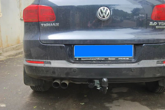 Фаркоп Лидер-Плюс для Volkswagen Jetta VI (5K2) 2010-2018. Артикул V123-A