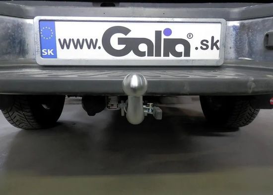 Фаркоп Galia оцинкованный для Renault Alaskan 2017-2022. Быстросъемный крюк. Артикул N052C