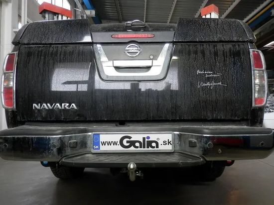 Фаркоп Galia оцинкованный для Renault Alaskan 2017-2022. Быстросъемный крюк. Артикул N052C