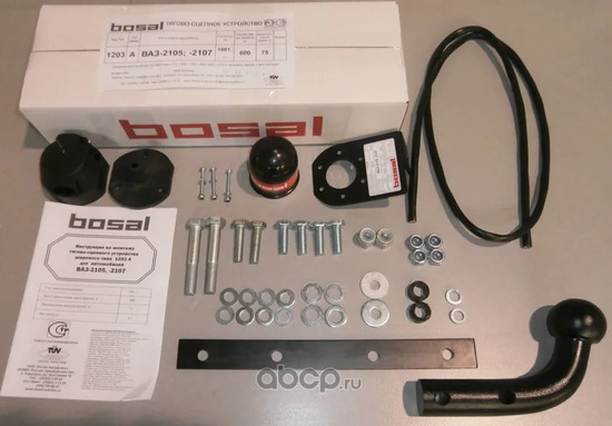 Фаркоп Oris (ранее Bosal) для ВАЗ 2107, 21071, 21073 седан 1981-2012. Артикул 1203-A