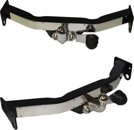 Фаркоп Baltex для Toyota Land Cruiser Prado 150 (вкл. TRJ150L-GKPEK двиг. 2TR-FE) 2009-2022. (с декор. пластиной) Фланцевое крепление. Артикул Y13A2