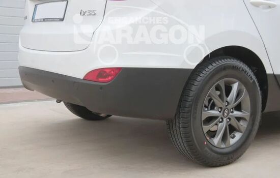 Фаркоп Aragon (быстросъемный крюк, вертикальное крепление) для Kia Sportage III 2010-2016.. Артикул E2514AV