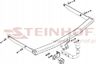 Фаркоп Steinhof для Ford Focus III седан 2011-2019. Артикул F-242