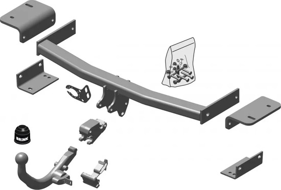 Фаркоп Brink (Thule) для Hyundai ix35 2010-2015. Артикул 529443