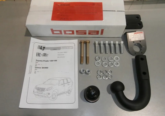 Фаркоп Oris (ранее Bosal) для Toyota Land Cruiser Prado 150 2009-2022. Артикул 3095-A