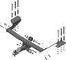 Фаркоп Мотодор для Haval H2 2014-2021. Артикул 93105-E