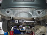 Фаркоп Bizon для Subaru Forester IV 2012-2018 с накладкой из нержавеющей стали. Быстросъемный крюк. Артикул FA 0120-E(N)