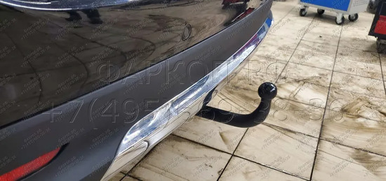 Фаркоп Steinhof для Mercedes-Benz GLE-Класс W167 2018-2022. Быстросъемный крюк. Артикул M-167